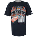 NHL - Detroit Red Wings, Stanley Cup Champs T-Shirt 1995 Large Vintage Retro Hockey