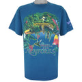Vintage (Habitat) - Wake Up To The Rain Forest T-Shirt 1990s Large Vintage Retro