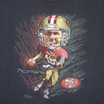NFL (Salem) - Kansas City Chiefs, Joe Montana T-Shirt 1990s X-Large Vintage Retro Football