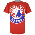MLB - Montreal Expos Big Logo T-Shirt 1996 Large Vintage Retro Baseball