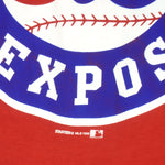 MLB - Montreal Expos Big Logo T-Shirt 1996 Large Vintage Retro Baseball