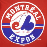 MLB - Montreal Expos Big Logo T-Shirt 1996 Large Vintage Retro Baseball