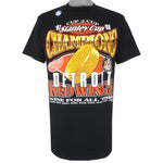 NHL - Detroit Red Wings, Stanley Cup Champs T-Shirt 1998 Large Vintage Retro Hockey