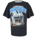 NFL (True-Fan) - Carolina Panthers Spell-Out T-Shirt 1996 X-Large Vintage Retro Football