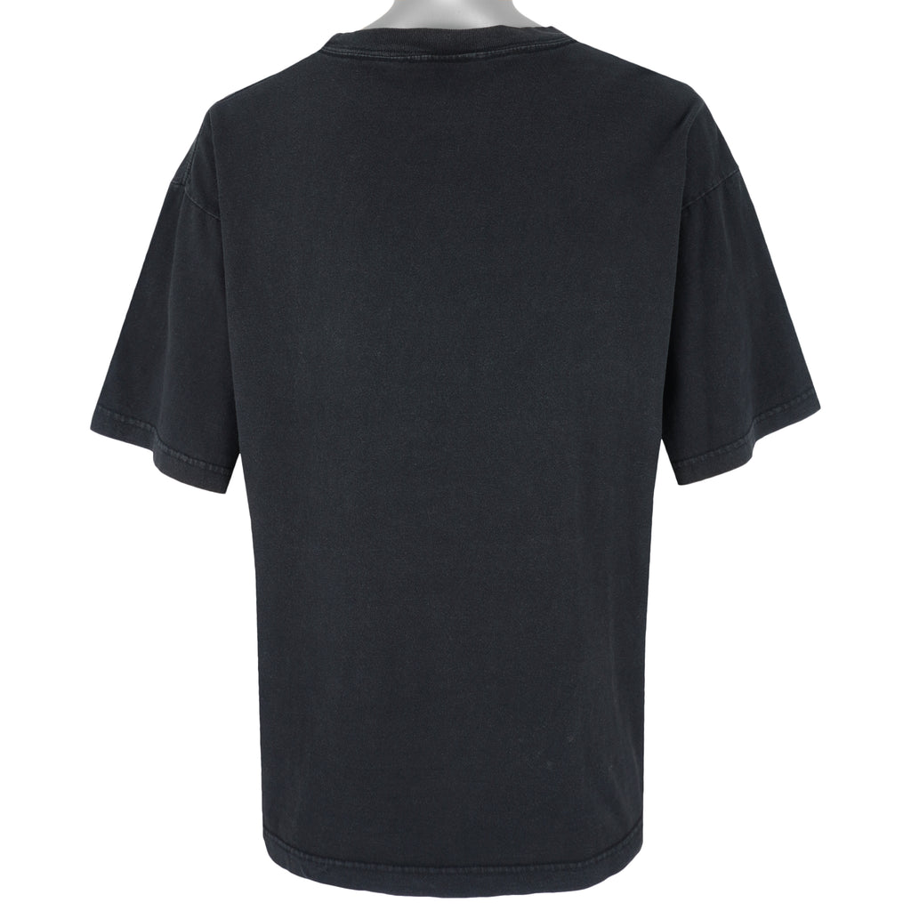 NFL (True-Fan) - Carolina Panthers Spell-Out T-Shirt 1996 X-Large Vintage Retro Football