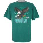 NFL - Philadelphia Eagles Spell-Out T-Shirt 1990s Large