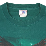 NFL - Philadelphia Eagles Spell-Out T-Shirt 1990s Large Vintage Retro Football