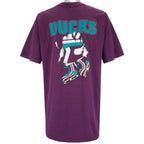 NHL (Nutmeg) - Mighty Ducks of Anaheim Breakout T-Shirt 1990s X-Large Vintage Retro Hockey