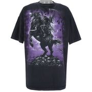 Vintage (Liquid Blue) - Death Horse Rider T-Shirt 1990s XX-Large Vintage Retro
