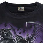 Vintage (Liquid Blue) - Death Horse Rider T-Shirt 1990s XX-Large Vintage Retro