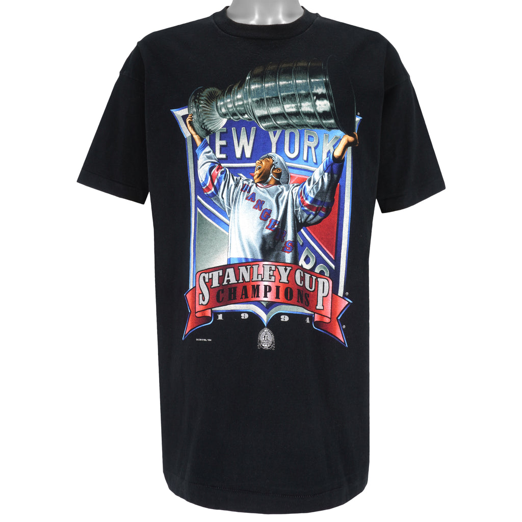 NHL (Salem) - New York Rangers, Stanley Cup Champions T-Shirt 1994 X-Large Vintage Retro Hockey