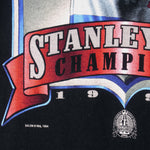 NHL (Salem) - New York Rangers, Stanley Cup Champions T-Shirt 1994 X-Large Vintage Retro Hockey
