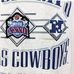 NFL (Nutmeg) - Dallas Cowboys, NFC Champs T-Shirt 1993 X-Large Vintage Retro