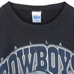 NFL ( Salem) - Dallas Cowboys Crew Neck Sweatshirt 1990s X-Large Vintage Retro Football