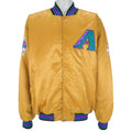 Starter - Diamond Backs Inaugural Season Button Up Satin Jacket 1998 XX-Large Vintage Retro Baseball