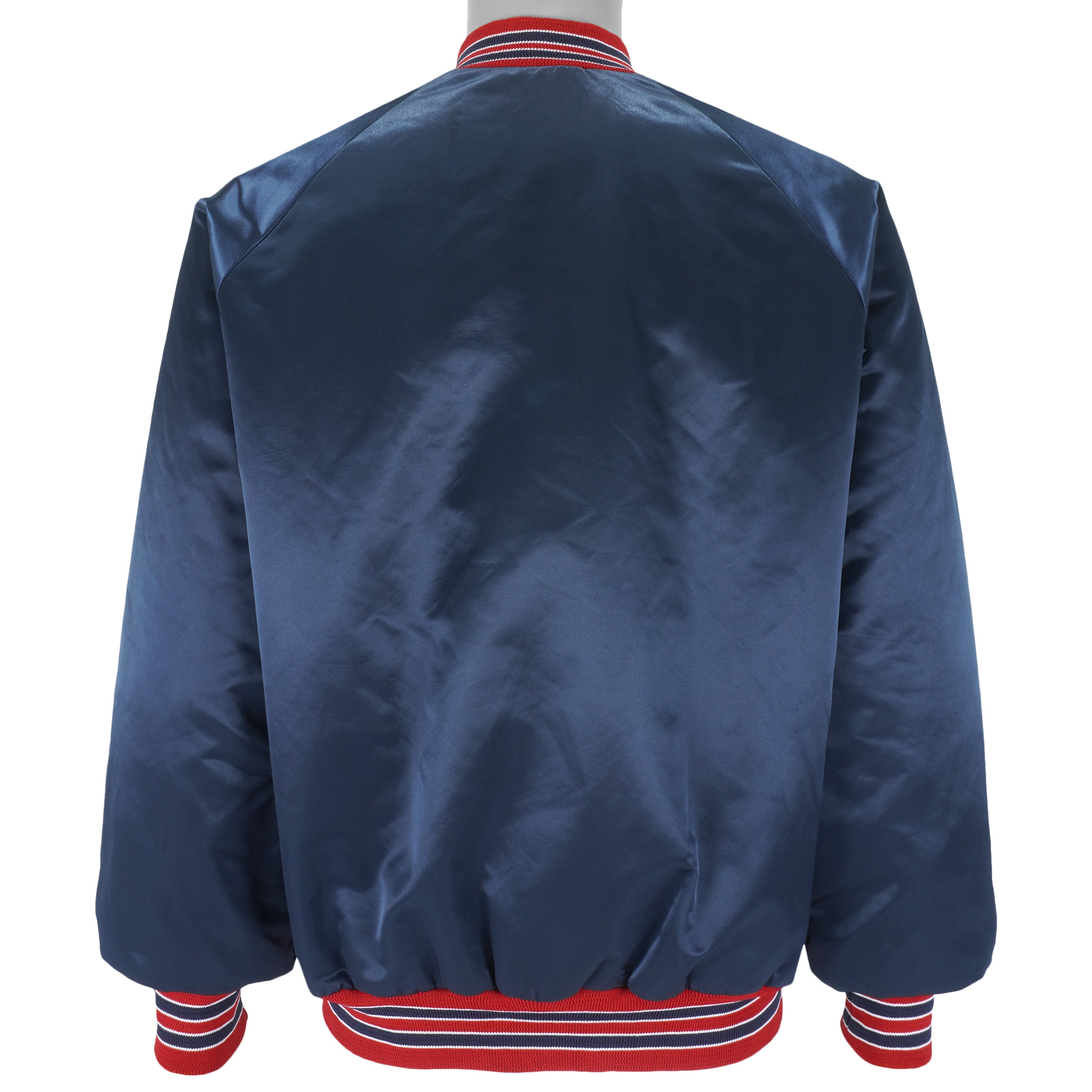 MLB (Chalk Line) - Atlanta Braves Satin Jacket1990s Large Vintage Retro Baseball