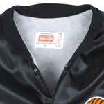 NFL (Swingster) - Cincinnati Bengals Deadstock Satin Jacket 1990s Medium Vintage Retro Football