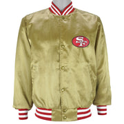 NFL (Swingster) - San Francisco 49ers Satin Jacket 1990s Medium vintage Retro Football