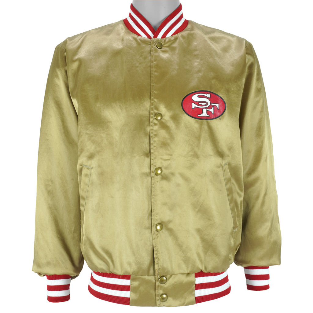 NFL (Swingster) - San Francisco 49ers Satin Jacket 1990s Medium vintage Retro Football