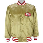 NFL (Swingster) - San Francisco 49ers Satin Jacket 1990s Medium vintage Retro Football