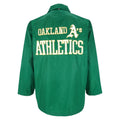 MLB - Oakland Athletics Embroidered Button-Up Windbreaker 1990s Medium Vintage Retro Baseball