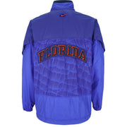 Nike - Team Wear Florida Gators 1/2 Zip Windbreaker 1990s Large Vintage Retro Football College