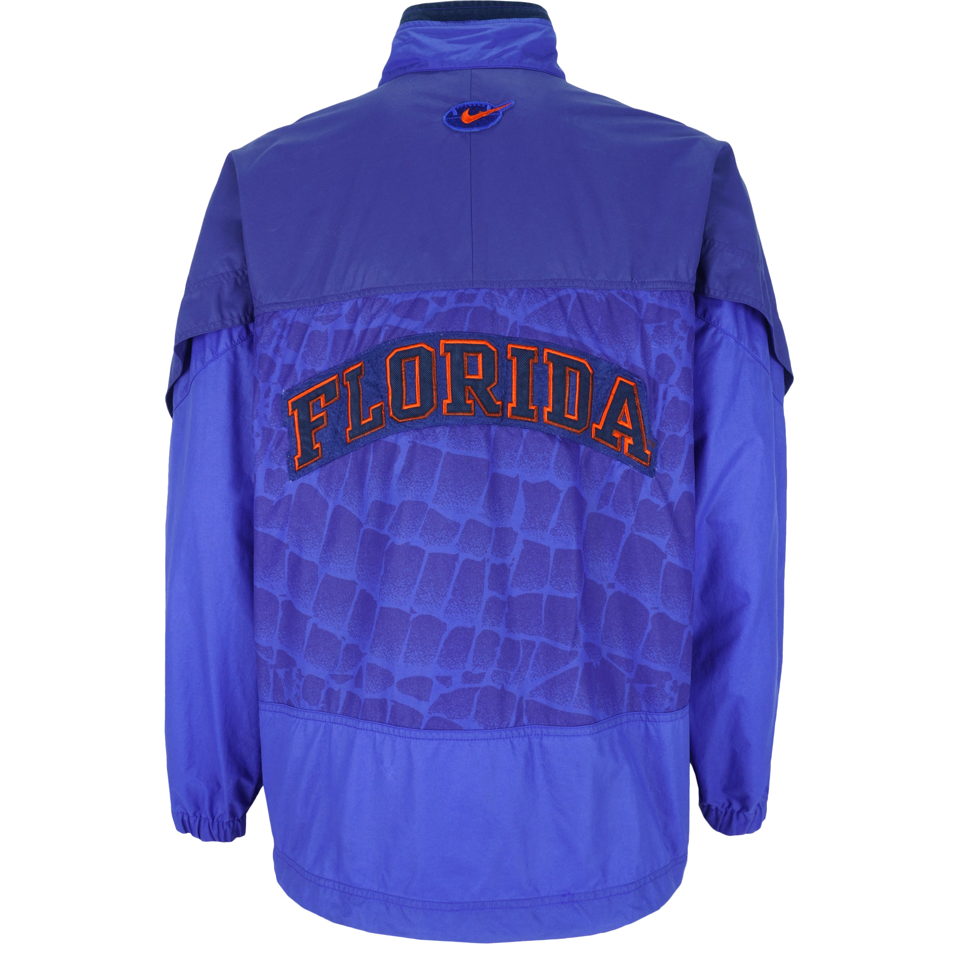 Nike - Team Wear Florida Gators 1/2 Zip Windbreaker 1990s Large Vintage Retro Football College