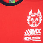 Vintage (No Fear) - MX Motocross Racing Big Logo T-Shirt 1990s X-Large Vintage Retro