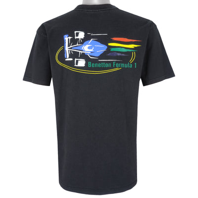 NASCAR - Montreal Benetton Formula One Racing Team T-Shirt 1990s Large