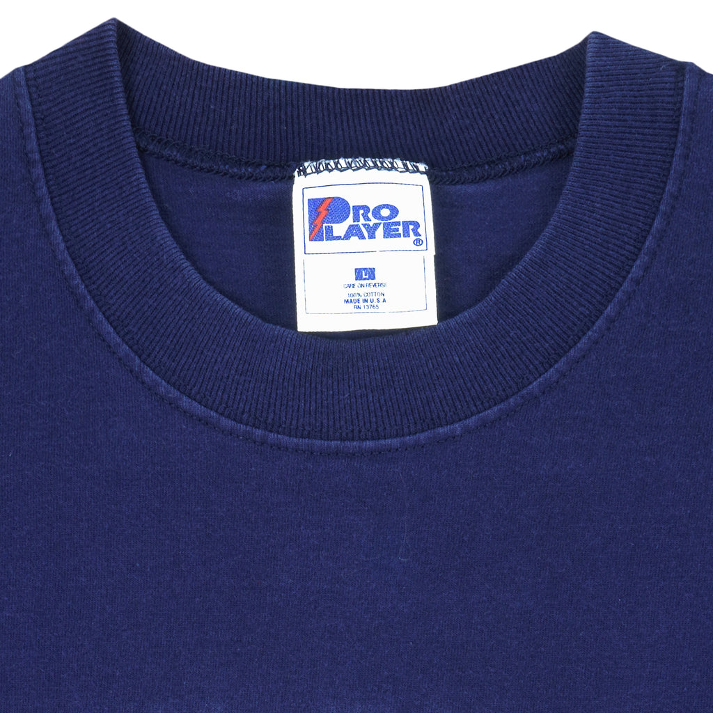 NFL (Pro Player) - Blue San Diego Chargers T-Shirt 1990s Large Vintage Retro Football