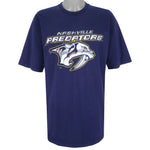 NHL (Pro Player) - Nashville Predators T-Shirt 1990s X-Large Vintage  Retro Hockey