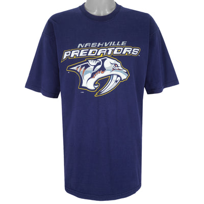 NHL (Pro Player) - Nashville Predators T-Shirt 1990s X-Large