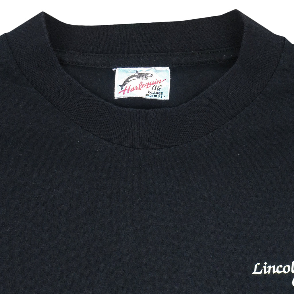 Vintage (Harlequin) - Lincoln Park Zoo Chicago Single Stitch T-Shirt 1990s X-Large Vintage Retro 