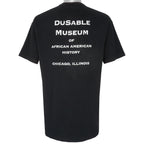Vintage - Black Chicago Illinois Museum T-Shirt 1990s X-Large Vintage Retro