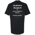 Vintage - Black Chicago Illinois Museum T-Shirt 1990s X-Large Vintage Retro