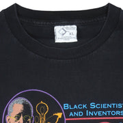 Vintage - Black Chicago Illinois Museum T-Shirt 1990s X-Large Vintage Retro