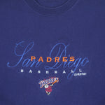 MLB - San Diego Padres Embroidered Single Stitch T-Shirt 1997 Large Vintage Retro Baseball