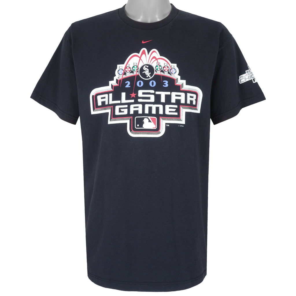 Nike - Chicago White Sox All Star Game T-Shirt 2003 Large Vintage Retro Baseball