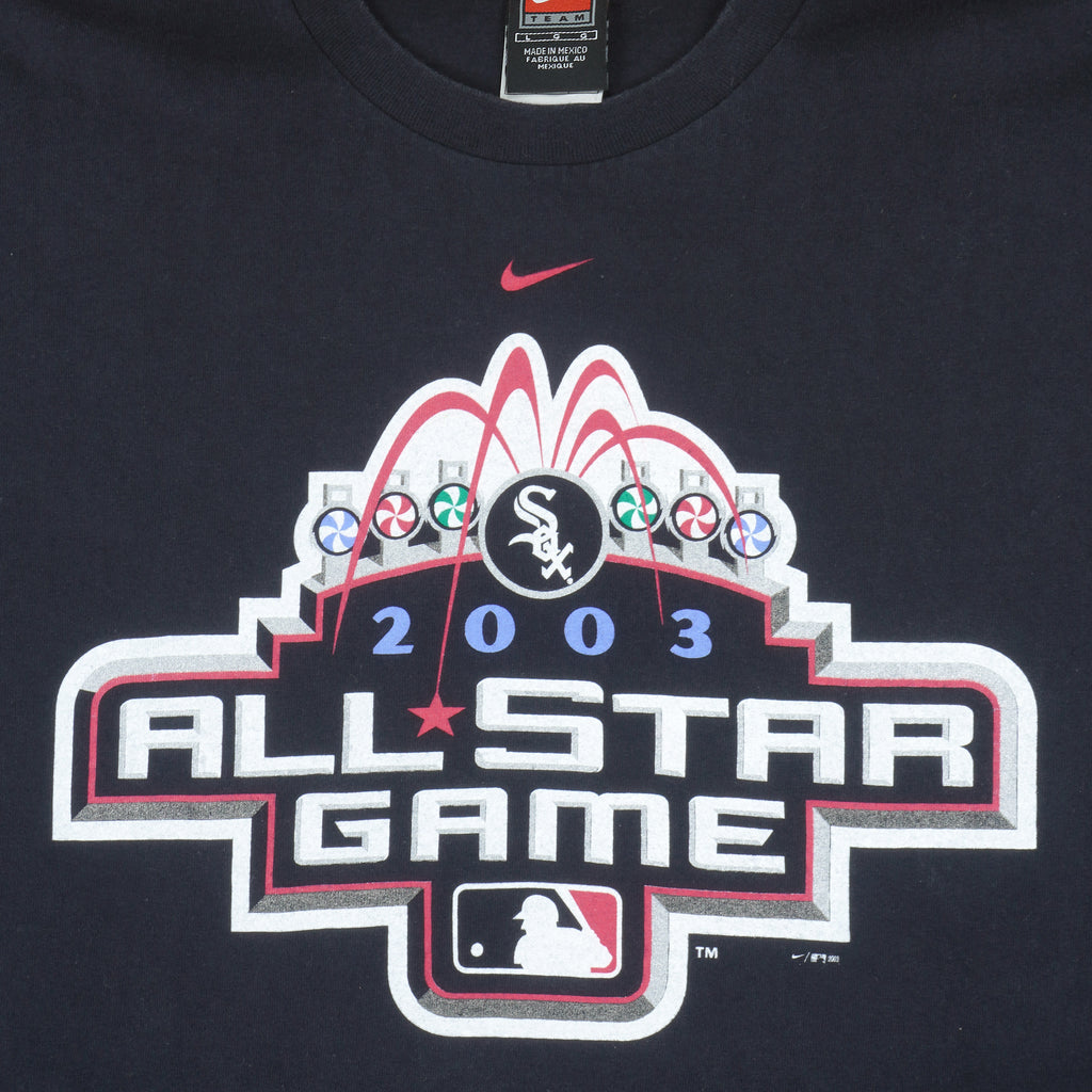 Nike - Chicago White Sox All Star Game T-Shirt 2003 Large Vintage Retro Baseball
