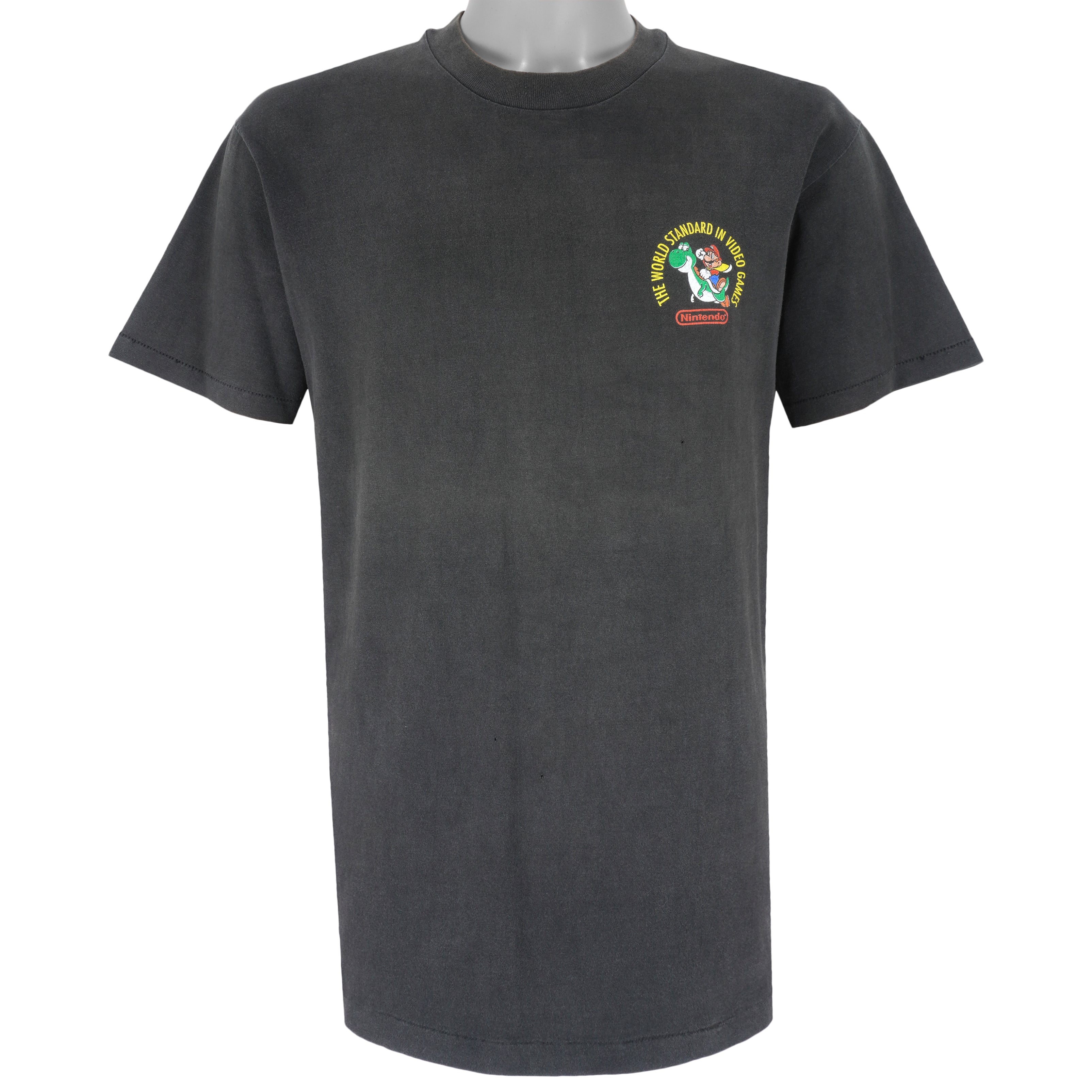Vintage (Hanes) - The World Standard Opinion Video Game T-Shirt 1990s Large Vintage Retro