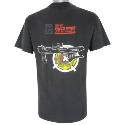 Vintage (Hanes) - Nintendo Super Nes Super Scope Video Game T-Shirt 1990s Large