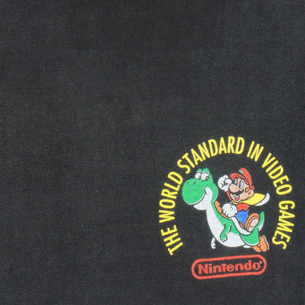 Vintage (Hanes) - The World Standard Opinion Video Game T-Shirt 1990s Large Vintage Retro