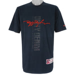 Vintage (Ruff Ryders) - Dirty Denim Big Logo T-Shirt 1990s Large
