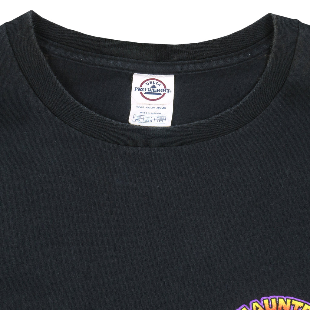 Vintage - Field of Screams Haunted Hunt Club Farm T-Shirt 1990s XX-Large Vintage Retro