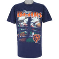NFL (Lee) - Blue Chicago Bears Big Logo T-Shirt 1995 Large Vintage Retro Football