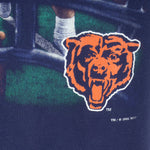 NFL (Lee) - Blue Chicago Bears Big Logo T-Shirt 1995 Large Vintage Retro Football