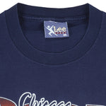 NFL (Lee) - Blue Chicago Bears Big Logo T-Shirt 1995 Large Vintage Retro Football