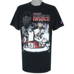 NHL (Pro Player) - Buffalo Sabres Dominik Hasek T-Shirt 1990s Large