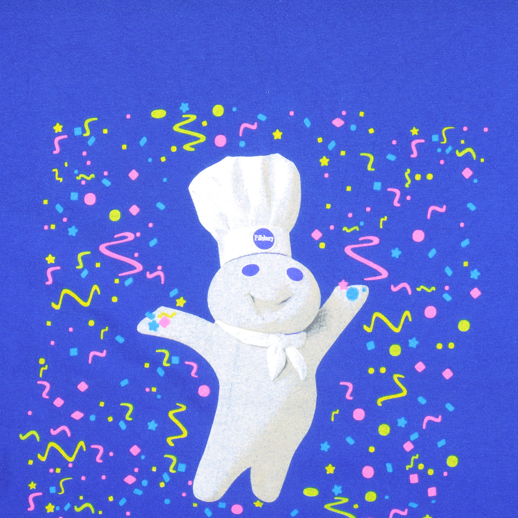 Vintage (Hanes) - Doughboy, Lets Celebrate Today T-Shirt 1990s Large Vintage Retro