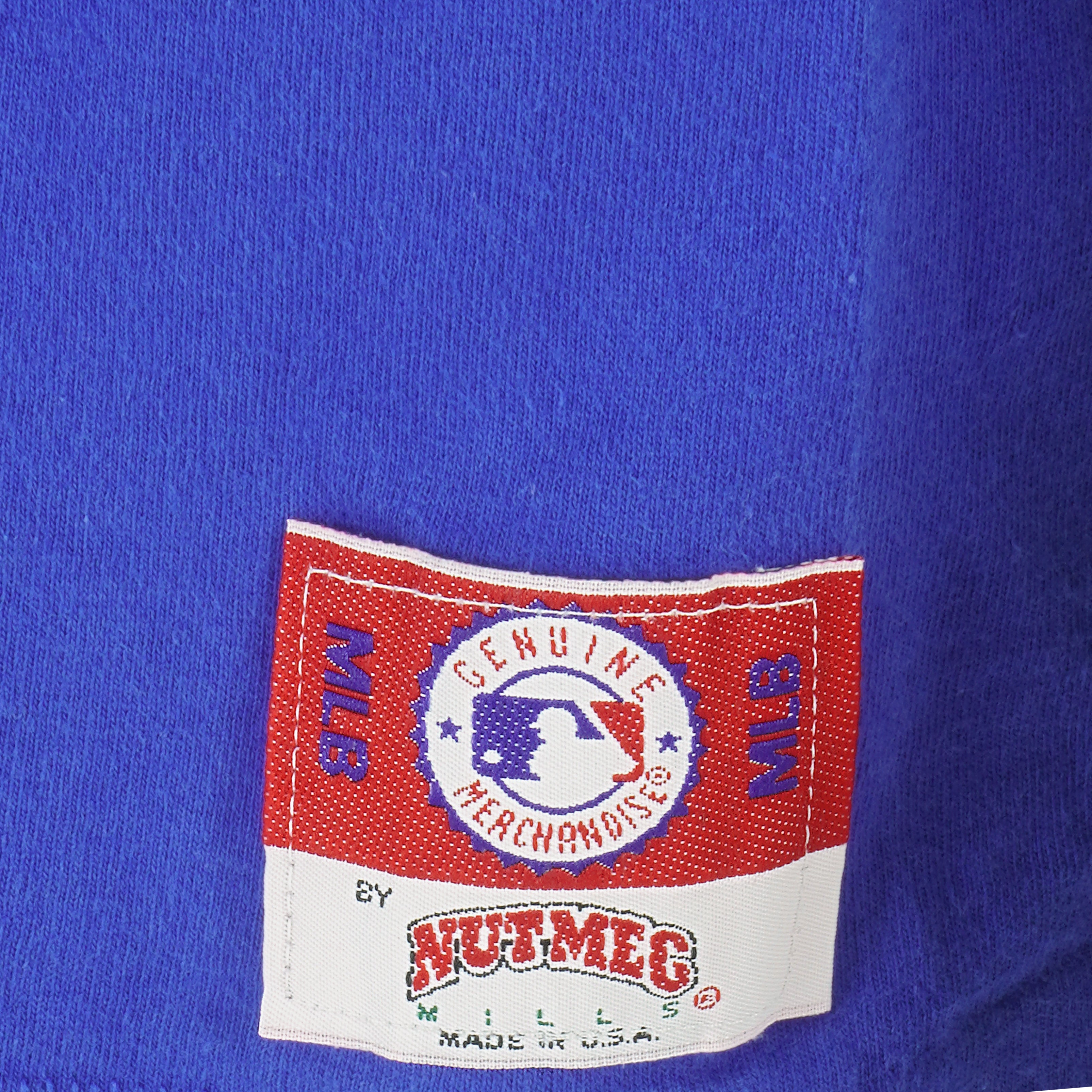 MLB (Nutmeg) - Chicago Cups Single Stitch T-Shirt 1990s X-Large Vintage Retro Basketball